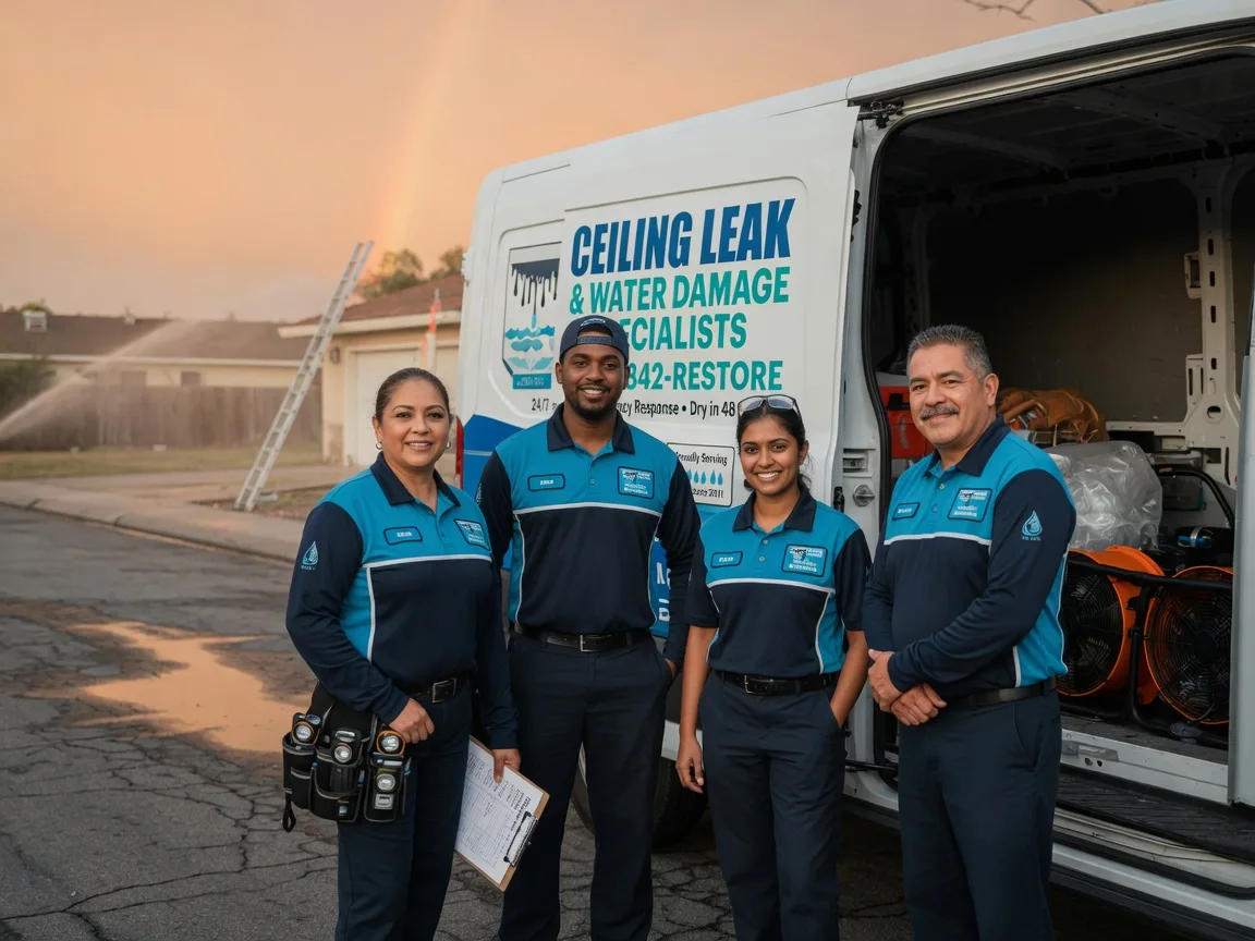 Ceiling Leak Cleanup company in Longbranch, WA
