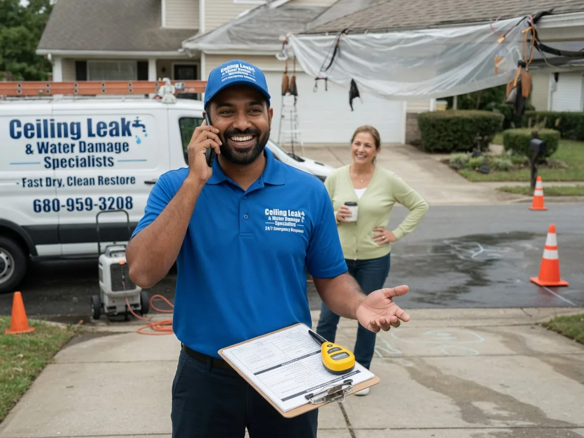 Ceiling Leak Cleanup Longbranch, WA FAQs